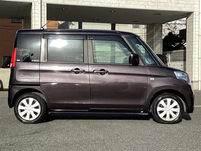 スズキ スペーシア G リミテッド 大阪府 2017(平29)年 7.3万km アーバンブラウンパールメタリック 純正メモリーナビ・フルセグTV・AUX・/　　　　　USB・Bluetooth/デュアルカメラブレーキサポート/左後パワースライドドア/スマートキー2個/全方位カメラ/ビルトインETC/電動格納ミラー/ステアリングスイッチ/アイドリングストップ/運転席シートヒーター/純正サイドドアバイザー