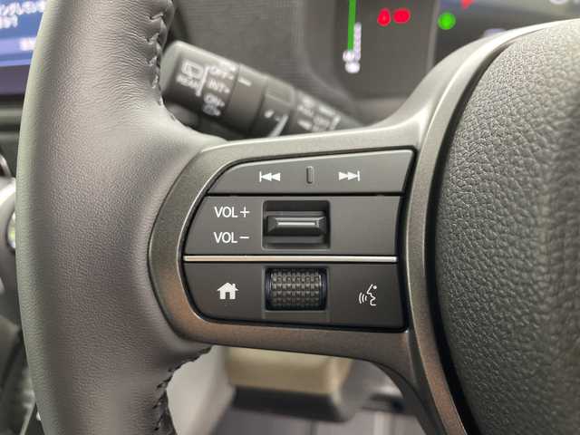 ホンダ フリード ハイブリット e:HEV AIR EX 福島県 2025(令7)年 0.1千km クリスタルブラックパール /登録済未使用車//純正９インチナビ　//両側パワースライドドア　//衝突被害軽減ブレーキ　//アダプティブクルーズコントロール　//シートヒーター(D/N)//コーナーセンサー(前後)//バックカメラ　//ＵＳＢ入力端子　//ＬＥＤヘッドライト//ステアリングリモコン//取扱説明書//保証書