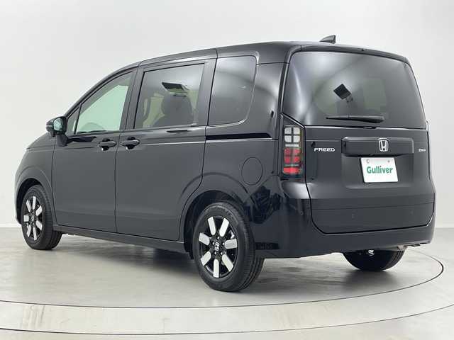 ホンダ フリード ハイブリット e:HEV AIR EX 福島県 2025(令7)年 0.1千km クリスタルブラックパール /登録済未使用車//純正９インチナビ　//両側パワースライドドア　//衝突被害軽減ブレーキ　//アダプティブクルーズコントロール　//シートヒーター(D/N)//コーナーセンサー(前後)//バックカメラ　//ＵＳＢ入力端子　//ＬＥＤヘッドライト//ステアリングリモコン//取扱説明書//保証書