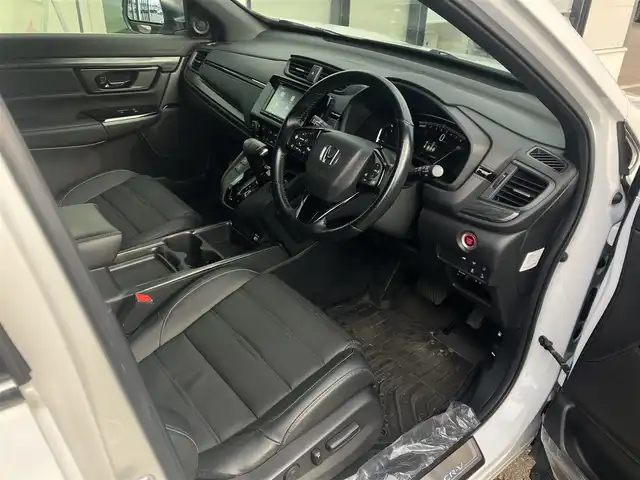 ホンダ ＣＲ－Ｖ EX・ブラックエディション 道南・函館 2022(令4)年 4.5万km プラチナホワイトパール /純正ナビ//フルセグＴＶ//エンジンスターター//ドライブレコーダー//バックカメラ//サンルーフ//電動リアゲート//シートヒーター//パワーシート//ＢＳＭ//クルーズコントロール//衝突軽減ブレーキ//先行車発進通知//オートライト//オートハイビーム//フロアマット//スペアキー//スマートキー//プッシュスタート//ＥＴＣ