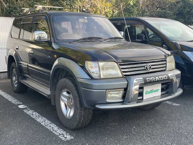 トヨタ ランドクルーザー プラド TX－LTD ワイド 茨城県 2002(平14)年 18.1万km 黒 卸登録