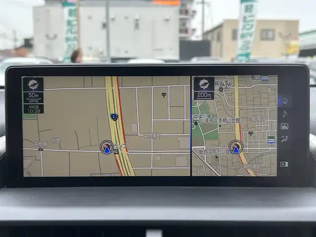 レクサス ＮＸ 300h バージョンL 兵庫県 2019(令1)年 4万km ソニッククォーツ 純正ナビ/(CD/DVD/BT/USB/AUX)/フルセグTV/バック・サイドカメラ/ETC2.0/衝突軽減ブレーキ/レーダークルーズコントロール/前後コーナーセンサー/ブラインドスポットモニター/前方ドライブレコーダー/パドルシフト/レザーシート/前席シートヒーター/前席エアーシート/前席パワーシート/パワーシートメモリ機能3/ステアリングヒーター/LEDヘッドライト/オートライト/オートハイビーム/フォルランプ/電動リアゲート/電動パーキングブレーキ/オートホールド/防眩ミラー/ステアリングリモコン/革巻きステアリング/スマートキー/社外フロアマット/純正アルミ18インチ