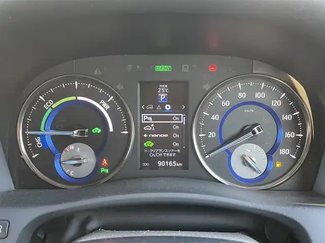 トヨタ アルファードハイブリット SR 道央・札幌 2015(平27)年 9.1万km ブラック ・４WD/・衝突軽減ブレーキ/・寒冷地仕様/・純正ナビ/　CD＆DVD＆BT＆TV/・バックカメラ/・ハーフレザーシート/・パワーシート/・パワーバックドア/・フリップダウンモニター/・両側パワースライドドア/・レーダークルーズコントロール/・コーナーセンサー/・レーンキープアシスト/・前方ドライブレコーダー/・ワイパー熱線/・オートエアコン/・オートライト/・MT付きAT/・ビルトインETC/・オートリトラミラー/・プッシュスタート/・スマートキー/・JBLプレミアムサウンド/・純正フロアマット/・ドアバイザー/・ウィンカーミラー/・フォグライト/・LEDヘッドライト/・スペアキー