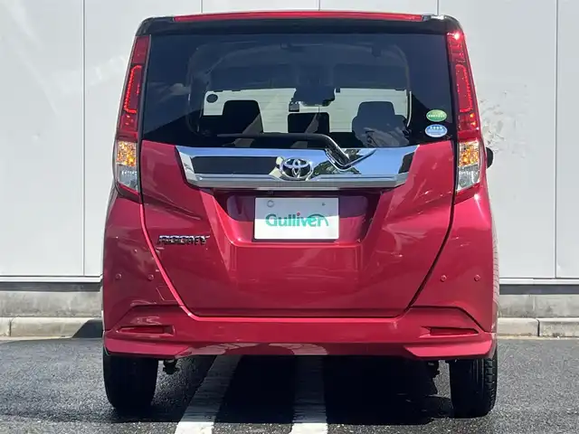 トヨタ ルーミー カスタムG 三重県 2019(令1)年 2.9万km ブラックマイカ/マゼンダベリーメタリック 純正９インチナビ/（Bluetooth/AM/FM/CD/DVD/地デジTV/SD）/ナビレディパッケージ/・バックカメラ/・ステアリングスイッチ（オーディオ）/ドライブレコーダー前後（社外）/ETC/両側パワースライドドア/コンフォートパッケージ/・シートヒーター（運転席/助手席）/・シートバックテーブル（運転席/助手席）/スマートアシスト3（衝突回避支援システム）/・衝突回避支援ブレーキ機能/・衝突警報機能/・車線逸脱警報機能/・誤発進抑制制御機能/・先行車発進お知らせ機能/・オートハイビーム/・コーナーセンサー/LEDヘッドランプ（オートライト）/電動オート格納ドアミラー/シートリフター（運転席）/シートアンダートレイ（助手席）/2トーンカラー/スマートキー/スペアキー