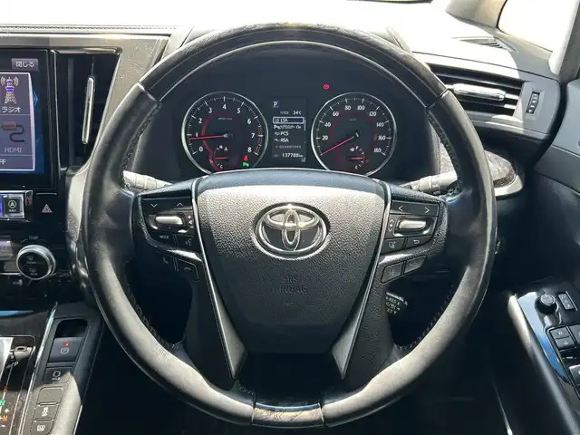 トヨタ ヴェルファイア Z Gエディション 滋賀県 2018(平30)年 13.8万km スパークリングブラックパールクリスタルシャイン 社外11インチナビ/（FM/AM/CD/DVD/フルセグ/Bluetooth）/モデリスタフルエアロ/バックカメラ/ETC/前後ドライブレコーダー/両側パワースライドドア/積込冬用タイヤ/ステアリングスイッチ/ステアリングヒーター/クルーズコントロール/電子パーキング/ブレーキホールド/電動格納ミラー/電動リアゲート/オートライト/LEDヘッドライト/フロントフォグ/オートハイビーム/シートメモリー/プッシュスタート/スマートキー/純正フロアマット/ドアバイザー/TEIN製車高調/社外マフラー