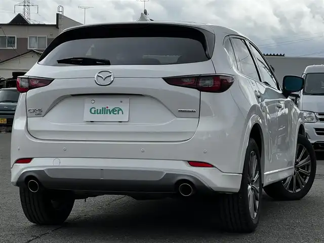 マツダ ＣＸ－５ XD エクスクルーシブモード 道央・札幌 2025(令7)年 1万km ロジウムホワイトプレミアムメタリック ４WD/ワンオーナー/BOSEサウンド/純正メモリーナビ/AM/FM/BT/フルセグ/衝突被害軽減ブレーキ/レーダークルーズコントロール/横滑り防止装置/レーンキープアシスト/クリアランスソナー/ブラインドスポットモニター/バックカメラ/サイドカメラ/フロントカメラ/全方位カメラ/アラウンドビューモニター/ETC/ドライブレコーダー/アイドリングストップ/パワーバックドア/前席パワーシート/D席メモリーシート/全席シートヒーター/前席エアシート/レザーシート/革巻きステアリング/ステアリングリモコン/パドルシフト/ハンドルヒーター/電動パーキング/オートブレーキホールド/自動防眩ミラー/MTモード付AT/プッシュスタート/スマートキー/LEDヘッドライト/オートライト/オートマチックハイビーム/電動格納ミラー/ウィンカーミラー/純正フロアマット/スペアキー/純正エンジンスターター