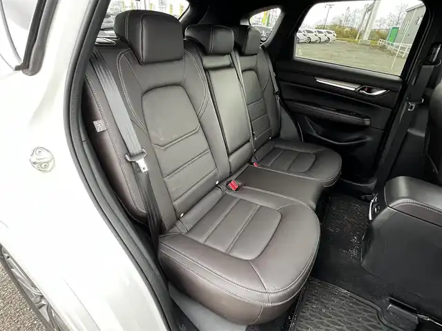 マツダ ＣＸ－５ XD エクスクルーシブモード 道央・札幌 2025(令7)年 1万km ロジウムホワイトプレミアムメタリック ４WD/ワンオーナー/BOSEサウンド/純正メモリーナビ/AM/FM/BT/フルセグ/衝突被害軽減ブレーキ/レーダークルーズコントロール/横滑り防止装置/レーンキープアシスト/クリアランスソナー/ブラインドスポットモニター/バックカメラ/サイドカメラ/フロントカメラ/全方位カメラ/アラウンドビューモニター/ETC/ドライブレコーダー/アイドリングストップ/パワーバックドア/前席パワーシート/D席メモリーシート/全席シートヒーター/前席エアシート/レザーシート/革巻きステアリング/ステアリングリモコン/パドルシフト/ハンドルヒーター/電動パーキング/オートブレーキホールド/自動防眩ミラー/MTモード付AT/プッシュスタート/スマートキー/LEDヘッドライト/オートライト/オートマチックハイビーム/電動格納ミラー/ウィンカーミラー/純正フロアマット/スペアキー/純正エンジンスターター