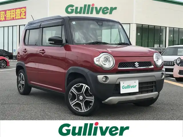 スズキ ハスラー X 鳥取県 2014(平26)年 7.8万km フェニックスレッドパール/ブルーイッシュブラックパール ４・W・D/純正ナビ/ワンセグ/BT/USB/バックカメラ/レーダーブレーキサポート/運転席シートヒーター/キセノンヘットライト/LEDポジションリング/フォグライト/レザー調シートカバー/純正15インチアルミホイール/プッシュエンジンスタート/アイドリングストップ/スペアキー/フロアマット/ドアバイザー