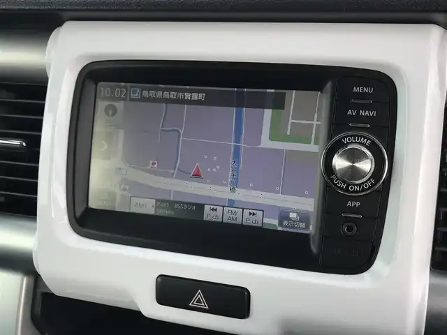 スズキ ハスラー X 鳥取県 2014(平26)年 7.8万km フェニックスレッドパール/ブルーイッシュブラックパール ４・W・D/純正ナビ/ワンセグ/BT/USB/バックカメラ/レーダーブレーキサポート/運転席シートヒーター/キセノンヘットライト/LEDポジションリング/フォグライト/レザー調シートカバー/純正15インチアルミホイール/プッシュエンジンスタート/アイドリングストップ/スペアキー/フロアマット/ドアバイザー