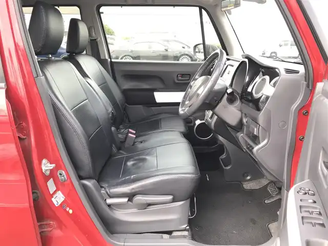 スズキ ハスラー X 鳥取県 2014(平26)年 7.8万km フェニックスレッドパール/ブルーイッシュブラックパール ４・W・D/純正ナビ/ワンセグ/BT/USB/バックカメラ/レーダーブレーキサポート/運転席シートヒーター/キセノンヘットライト/LEDポジションリング/フォグライト/レザー調シートカバー/純正15インチアルミホイール/プッシュエンジンスタート/アイドリングストップ/スペアキー/フロアマット/ドアバイザー