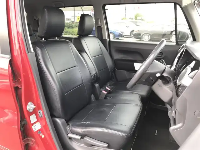 スズキ ハスラー X 鳥取県 2014(平26)年 7.8万km フェニックスレッドパール/ブルーイッシュブラックパール ４・W・D/純正ナビ/ワンセグ/BT/USB/バックカメラ/レーダーブレーキサポート/運転席シートヒーター/キセノンヘットライト/LEDポジションリング/フォグライト/レザー調シートカバー/純正15インチアルミホイール/プッシュエンジンスタート/アイドリングストップ/スペアキー/フロアマット/ドアバイザー