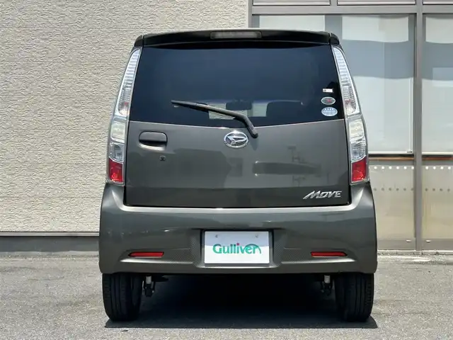 ダイハツ ムーヴ カスタム X 大阪府 2011(平23)年 4.3万km ブロンズオリーブパールメタリック 社外SDナビ/（ワンセグ/BT/CD/DVD）/プッシュスタート/横滑り防止システム/純正14インチAW/純正フロアマット/ETC/HIDヘッドライト/保証書/取扱説明書/スペアキー(板キー)
