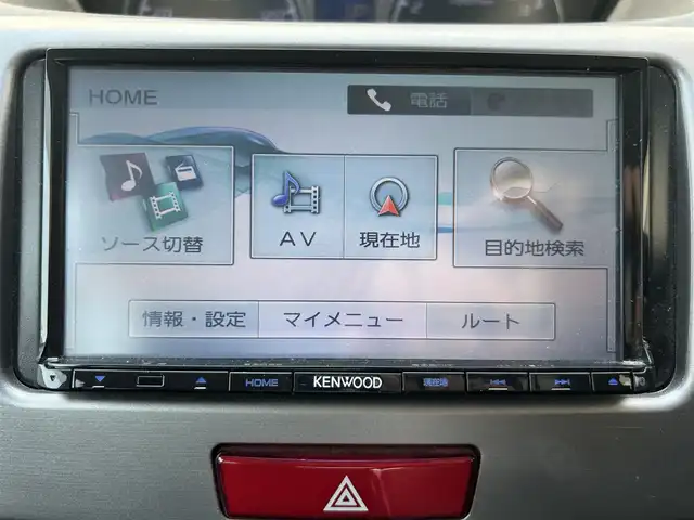 ダイハツ ムーヴ カスタム X 大阪府 2011(平23)年 4.3万km ブロンズオリーブパールメタリック 社外SDナビ/（ワンセグ/BT/CD/DVD）/プッシュスタート/横滑り防止システム/純正14インチAW/純正フロアマット/ETC/HIDヘッドライト/保証書/取扱説明書/スペアキー(板キー)