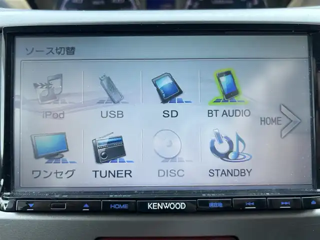 ダイハツ ムーヴ カスタム X 大阪府 2011(平23)年 4.3万km ブロンズオリーブパールメタリック 社外SDナビ/（ワンセグ/BT/CD/DVD）/プッシュスタート/横滑り防止システム/純正14インチAW/純正フロアマット/ETC/HIDヘッドライト/保証書/取扱説明書/スペアキー(板キー)