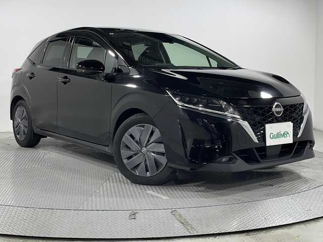 日産 ノート X 広島県 2021(令3)年 4.3万km スーパーブラック 純正9型ナビ/プロパイロット/インテリジェントアラウンドビューモニター/インテリジェントルームミラー/エマージェンシーブレーキ/レーンキープアシスト/踏み間違い衝突防止アシスト/ハイビームアシスト/ブラインドスポットモニター/電動パーキングブレーキ/オートブレーキホールド/LEDヘッドランプ/ETC2.0/ドライブレコーダー/USB/HDMI入力端子
