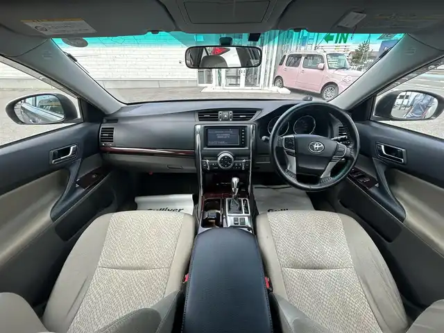 トヨタ マークＸ 250G リラックスセレクション 山形県 2010(平22)年 10.4万km アイスチタニウムマイカメタリック 純正ナビ/・フルセグTV/AM/FM//Bluetooth/禁煙車/バックカメラ/オートライト/フォグランプ/プッシュスタート/純正ドアバイザー/パワーシートD/N/スマートキー/スペアキー/保証書/取扱説明書