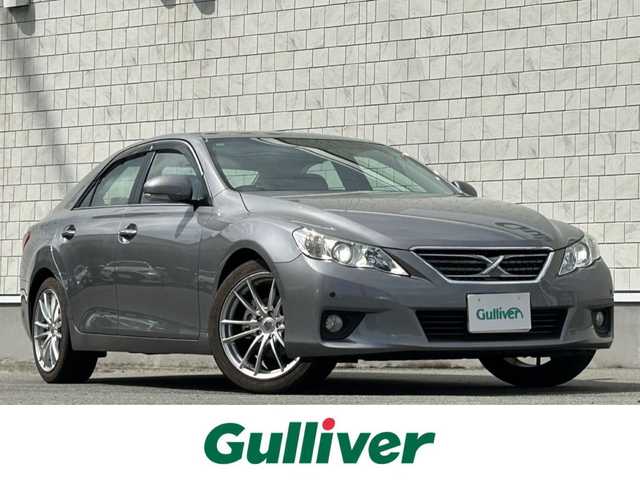 トヨタ マークＸ 250G リラックスセレクション 山形県 2010(平22)年 10.4万km アイスチタニウムマイカメタリック 純正ナビ/・フルセグTV/AM/FM//Bluetooth/禁煙車/バックカメラ/オートライト/フォグランプ/プッシュスタート/純正ドアバイザー/パワーシートD/N/スマートキー/スペアキー/保証書/取扱説明書