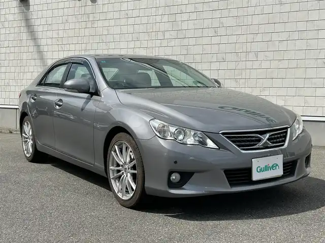 トヨタ マークＸ 250G リラックスセレクション 山形県 2010(平22)年 10.4万km アイスチタニウムマイカメタリック 純正ナビ/・フルセグTV/AM/FM//Bluetooth/禁煙車/バックカメラ/オートライト/フォグランプ/プッシュスタート/純正ドアバイザー/パワーシートD/N/スマートキー/スペアキー/保証書/取扱説明書