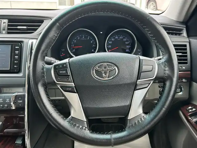 トヨタ マークＸ 250G リラックスセレクション 山形県 2010(平22)年 10.4万km アイスチタニウムマイカメタリック 純正ナビ/・フルセグTV/AM/FM//Bluetooth/禁煙車/バックカメラ/オートライト/フォグランプ/プッシュスタート/純正ドアバイザー/パワーシートD/N/スマートキー/スペアキー/保証書/取扱説明書