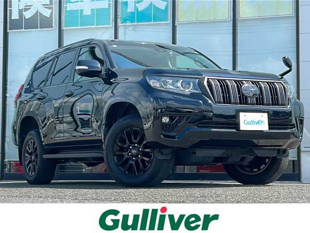 トヨタ ランドクルーザー プラド TX-L 70thアニバーサリーLTD 山形県 2021(令3)年 3.1万km ブラック ４WD/ルーフレール/サイドステップ/純正9型SDナビゲーション【NSZT-Y68T】/フルセグ　CD DVD　AM FM Bluetooth　USB　SDREC　HDMI　/バックカメラ/トヨタセーフティセンス/レーダークルーズコントロール/プリクラッシュセーフティ/レーンディパーチャーアラート/オートハイビーム/ロードサインアシスト/先行車発進告知/前後クリアランスソナー/ヘッドライトウォッシャー/キャメルレザーシート/前席シートヒーター/前席パワーシート/革巻きステアリング/社外前方ドライブレコーダー/ビルトインETC/プッシュスタート/スマートキー/純正18インチアルミホイール/純正リアスポイラー/LEDヘッドライト/オートライト/LEDフロントフォグランプ
