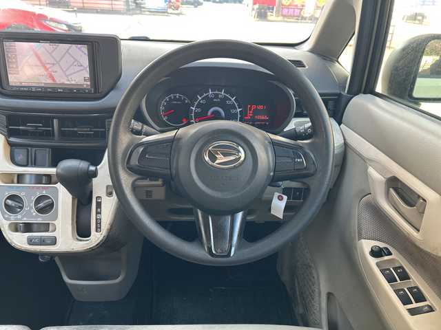 ダイハツ ムーヴ L 福岡県 2017(平29)年 4.4万km シルキーグリーンP 純正ナビ（フルTV・AM/FM）/CD/SD/AUX/電動格納ミラー/横滑り防止/アイドリングストップ