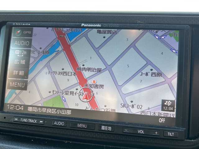 ダイハツ ムーヴ L 福岡県 2017(平29)年 4.4万km シルキーグリーンP 純正ナビ（フルTV・AM/FM）/CD/SD/AUX/電動格納ミラー/横滑り防止/アイドリングストップ