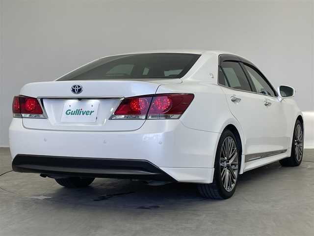 トヨタ クラウン ハイブリッド アスリートS 愛知県 2013(平25)年 6万km ホワイトパールクリスタルシャイン 外部検査実施済み//OP 18インチAW（スパッタリング塗装）//OPアドバンストパッケージ/・プリクラッシュセーフティ/・インテリジェントクリアランスソナー/・レーダークルーズコントロールサンルーフ//OPレザーシートパッケージ/・前席シートベンチレーション&ヒーター//OP サンルーフ//純正8インチHDDナビ//TV Bluetooth CD DVD//ステアリングリモコン//前席パワーシート//LEDヘッドライト//スマートキー//前方ドライブレコーダー//ビルトインETC