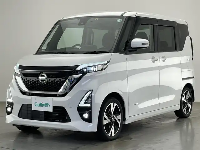 日産 ルークス HWS Gターボ プロパイロットED 愛知県 2020(令2)年 5.3万km ホワイトパール 純正９型ナビ　フルセグＴＶ　全方位カメラ　デジタルインナーミラー　プロパイロット　衝突軽減　追従クルコン　ＬＥＤオートライト　ドラレコ　電動パーキング　コーナーセンサー　ハンズフリ両側パワスラ　禁煙車