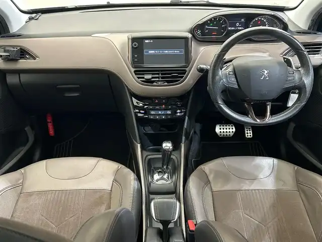プジョー ２００８ シエロ 愛媛県 2014(平26)年 8.3万km カラドブルー ガラスルーフ/ナビ/Bluetooth/クルコン/ETC