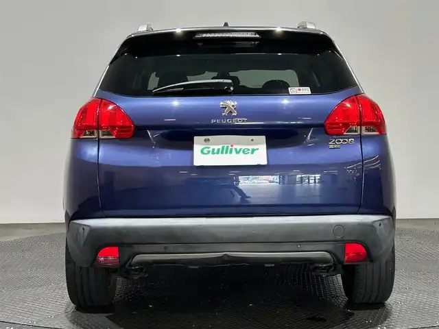 プジョー ２００８ シエロ 愛媛県 2014(平26)年 8.3万km カラドブルー ガラスルーフ/ナビ/Bluetooth/クルコン/ETC