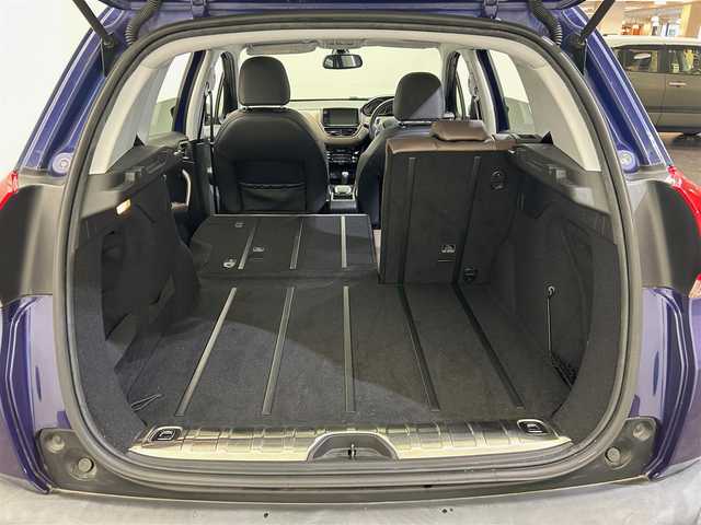 プジョー ２００８ シエロ 愛媛県 2014(平26)年 8.3万km カラドブルー ガラスルーフ/ナビ/Bluetooth/クルコン/ETC