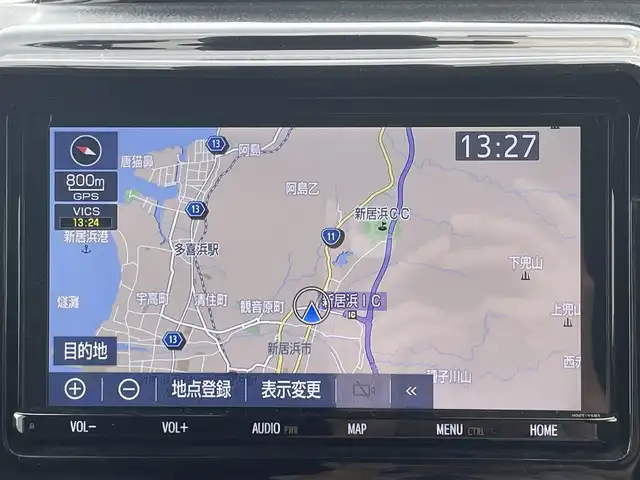 トヨタ ヴォクシー ZS 煌Ⅱ 愛媛県 2019(平31)年 3.5万km ホワイトパールクリスタルシャイン プリクラッシュセーフティ/レーンディパーチャーアラート/クリアランスソナー/オートマチックハイビーム/クルーズコントロール/純正9インチSDナビ【NSZT-Y68T】/　CD/DVD/Bluetooth/フルセグTV/バックカメラ/ビルトインETC/純正12.1型フリップダウンモニター/社外360°ドライブレコーダー/両側パワースライドドア/オートライト/LEDヘッドライト/革調シートカバー/社外18インチAW(ROJAM)/車高調/社外ステアリング/ステアリングスイッチ/プッシュスタート/フロアマット