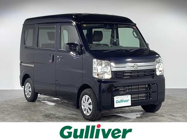 スズキ エブリイ JOIN 福岡県 2023(令5)年 1万km ブルーイッシュブラックパール3 純正ディスプレイオーディオ/Bluetooth/衝突被害軽減ブレーキ/コーナーセンサー/アイドリングストップ/レーンアシスト/スライドドア/ETC/リモコンキー/オートライト/電動格納ミラー