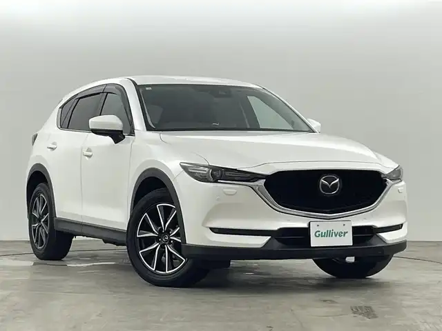 マツダ ＣＸ－５ XD プロアクティブ 福島県 2017(平29)年 6.5万km スノーフレイクホワイトパールマイカ アイアクティブセンス /・衝突軽減システム/・レーンキープアシスト/・ドライバーアテンションアラート/・BSM/・RCTA/・HUD/・オートマッチクハイビーム/BOSEサウンド/純正SDナビゲーション/【AM/FM/DVD/CD/Bluetooth/フルセグ】/バックカメラ　/ドライブレコーダー　/電子パーキング　/・ブレーキホールド　/パワーシート　/・シートヒーター　/・ステアリングヒーター/ＥＴＣ　/プッシュスタート　/スマートキー/MTモード付AT/パワーバックドア/オートライト/・LEDライト/・フォグライト/コーナーセンサー/寒冷地仕様/純正フロアマット