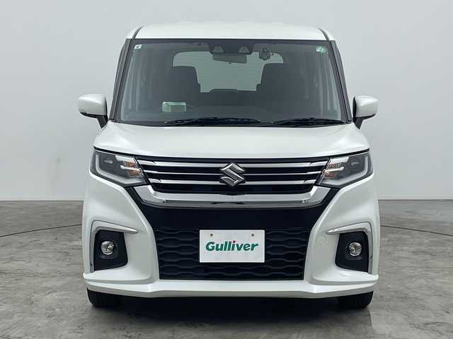 スズキ ソリオ HV MZ 三重県 2021(令3)年 3.5万km ピュアホワイトP 禁煙車/純正8インチナビ/バックカメラ/フルセグ/レーダークルーズコントロール/衝突軽減ブレーキ/レーンキープアシスト/コーナーセンサー/オートハイビーム/ヘッドアップディスプレイ/シートヒーター/両側パワースライドドア/ドライブレコーダー/ETC/スマートキー×２