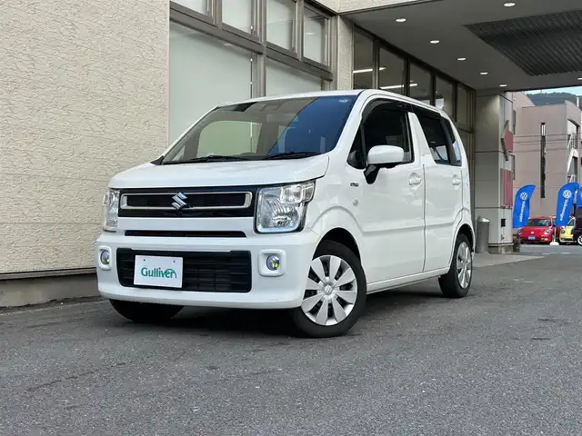 スズキ ワゴンＲ HYBRID FX 大阪府 2020(令2)年 1.7万km スペリアホワイト 1オーナー/純正ナビ/（ワンセグ／ＢＴ／ＣＤ／ＤＶＤ）/全方位カメラ/衝突被害軽減システム/横滑り機能/運転席シートーヒーター/純正アルミキャップ/純正フロアマット/ドライブレコーダー/ＥＴＣ/保証書/取扱説明書/スペアキー