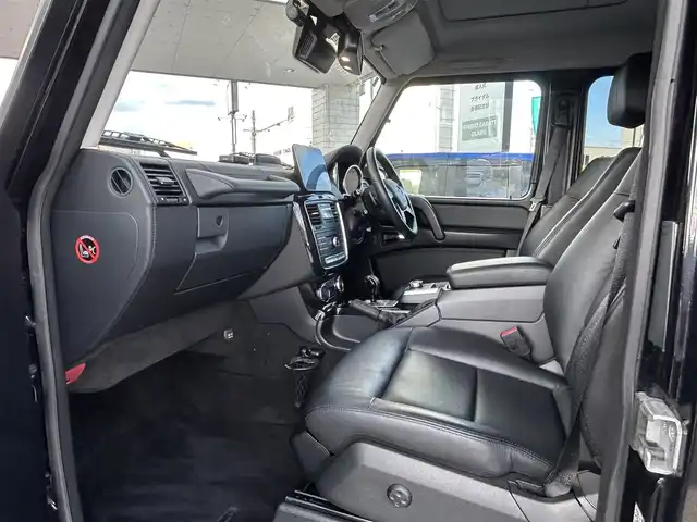 メルセデス・ベンツ ゲレンデヴァーゲン Ｇ３５０ｄ 長崎県 2017(平29)年 2.8万km 黒 純正ナビ/・Bluetooth/TV/CD/バックカメラ・サイドカメラ/ETC/パドルシフト/クルーズコントロール/D＋N席パワーシート/シートヒーター/レーダー探知機/ドライブレコーダー/スタッドレスタイヤ積み込み