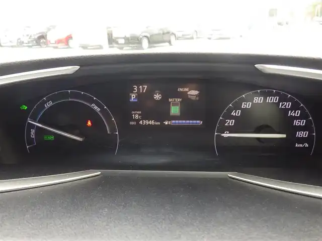 トヨタ シエンタ ハイブリッド G 千葉県 2015(平27)年 4.4万km ブラックマイカ 両側パワースライドドア/純正SDナビ/地デジTV/【DVD/CD再生可　Bluetooth接続】/バックカメラ/フリップダウンモニター（TMX-R3200）/前席シートヒーター/ETC/LEDヘッドライト/フォグライト/ウインカーミラー/革巻きステアリング/スマートキー