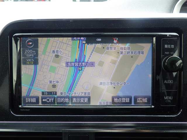 トヨタ シエンタ ハイブリッド G 千葉県 2015(平27)年 4.4万km ブラックマイカ 両側パワースライドドア/純正SDナビ/地デジTV/【DVD/CD再生可　Bluetooth接続】/バックカメラ/フリップダウンモニター（TMX-R3200）/前席シートヒーター/ETC/LEDヘッドライト/フォグライト/ウインカーミラー/革巻きステアリング/スマートキー