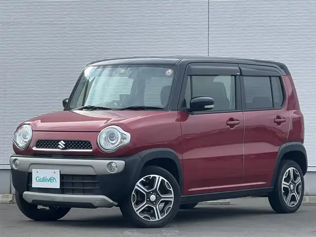 スズキ ハスラー X ターボ 秋田県 2015(平27)年 5.4万km フェニックスレッドパール/ブルーイッシュブラックパール 4WD/社外ポータブルナビ(AVIC-MRP008)/社外オーディオ/ターボ/D/N席シートヒーター /軽減衝突ブレーキ/レーンキープアシスト/横滑り防止システム/プッシュスタート/スマートキー/スペアキー/LEDヘッドライト/フォグランプ/純正アルミホイール/純正フロアマット/アイドリングストップ/ダウンヒルアシストコントロール/ステアリングスイッチ/オートライト/オートエアコン/パワーステアリング/パワーウィンドウ/盗難防止装置/純正ドアバイザー/電動格納ウィンカーミラー/保証書/取扱説明書/記録簿