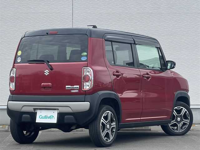 スズキ ハスラー X ターボ 秋田県 2015(平27)年 5.4万km フェニックスレッドパール/ブルーイッシュブラックパール 4WD/社外ポータブルナビ(AVIC-MRP008)/社外オーディオ/ターボ/D/N席シートヒーター /軽減衝突ブレーキ/レーンキープアシスト/横滑り防止システム/プッシュスタート/スマートキー/スペアキー/LEDヘッドライト/フォグランプ/純正アルミホイール/純正フロアマット/アイドリングストップ/ダウンヒルアシストコントロール/ステアリングスイッチ/オートライト/オートエアコン/パワーステアリング/パワーウィンドウ/盗難防止装置/純正ドアバイザー/電動格納ウィンカーミラー/保証書/取扱説明書/記録簿