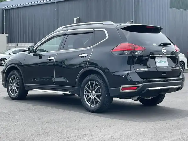 日産 エクストレイル 20X 千葉県 2018(平30)年 6.1万km ダイヤモンドブラック パワーバックドア/純正SDナビ/・型式：MJ118D-W/・CD/フルセグTV/Bluetooth/バックカメラ/LEDヘッドライト/ドアミラーヒーター/レザーシート/社外17インチアルミホイール/純正フロアマット/ビルトインETC/ルーフレール/ステアリングスイッチ/オートエアコン/アイドリングストップ/ヘッドライトレベライザー/スマートキー/スペアキー1本/禁煙車