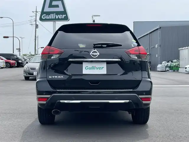 日産 エクストレイル 20X 千葉県 2018(平30)年 6.1万km ダイヤモンドブラック パワーバックドア/純正SDナビ/・型式：MJ118D-W/・CD/フルセグTV/Bluetooth/バックカメラ/LEDヘッドライト/ドアミラーヒーター/レザーシート/社外17インチアルミホイール/純正フロアマット/ビルトインETC/ルーフレール/ステアリングスイッチ/オートエアコン/アイドリングストップ/ヘッドライトレベライザー/スマートキー/スペアキー1本/禁煙車