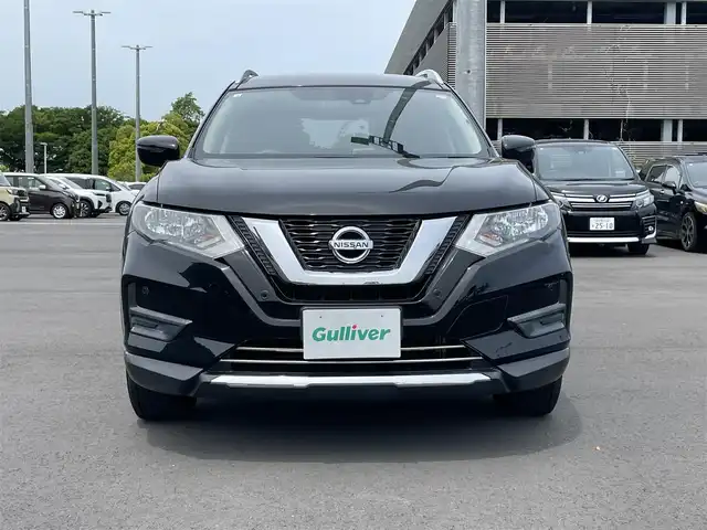 日産 エクストレイル 20X 千葉県 2018(平30)年 6.1万km ダイヤモンドブラック パワーバックドア/純正SDナビ/・型式：MJ118D-W/・CD/フルセグTV/Bluetooth/バックカメラ/LEDヘッドライト/ドアミラーヒーター/レザーシート/社外17インチアルミホイール/純正フロアマット/ビルトインETC/ルーフレール/ステアリングスイッチ/オートエアコン/アイドリングストップ/ヘッドライトレベライザー/スマートキー/スペアキー1本/禁煙車
