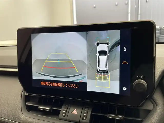 トヨタ ＲＡＶ４ G Zパッケージ 滋賀県 2023(令5)年 2.7万km プラチナホワイトパールマイカ 禁煙車/純正ディスプレイオーディオ/（Bluetooth/Miracast/USB/フルセグTV）/パノラミックビューモニター/サンルーフ/TRDエアロ/前後ドライブレコーダー/デジタルインナーミラー/ビルトインETC/レーントレーシングアシスト/プリクラッシュセーフティー/ブラインドスポットモニター/クリアランスソナー/リアクロストラフィックアラート/パーキングサポートブレーキ/ロードサインアシスト/レザーシート/D席パワーシート/D席シートメモリー/前席シートヒーター/前席ベンチレーション/革巻きステアリング/レーダークルーズコントロール/ステアリングリモコン/ステアリングヒーター/パワーバックドア/LEDヘッドライト/フォグランプ/オートヘッドライト/オートマチックハイビーム/フロント熱線/電動パーキングブレーキ/オートホールドブレーキ/TRDアルミホイール