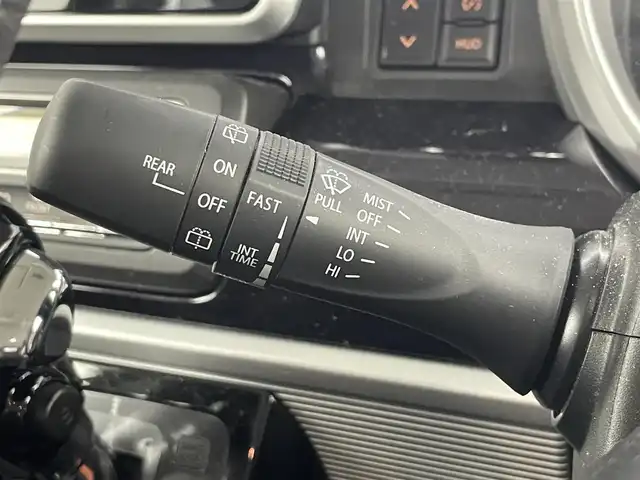 スズキ スペーシア カスタム HYBRID XS 大阪府 2023(令5)年 1.6万km ブルーイッシュブラックパール3 社外メモリナビ/　CD/DVD/BT/TV/LEDヘッドライト/ハーフレザーシート/シートヒーター/純正15インチアルミホイール/ヘッドアップディスプレイ/スマートキー/プッシュボタン/ETC/アイドリングストップ/ウィンカーミラー