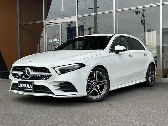 メルセデス・ベンツ Ｍ・ベンツ Ａ１８０ スタイル AMGライン 岐阜県 2021(令3)年 1.8万km ポーラホワイト レーダーセーフティパッケージ/　アクティブディスタンスアシスト/　アクティブブレーキアシスト/　PER-SAFE/　PER-SAFEプラス/　アクティブブラインドスポットアシスト/　アクティブレーンキーピングアシスト/AMGライン/　AMGスタイリングパッケージ/　マルチビームLEDヘッドライト/　アダプティブハイビームアシストプラス/ナビゲーションパッケージ/　トラフィックサインアシスト/　前席メモリー付きパワーシート/　アクティブステアリングアシスト/　アクティブレーンチェンジアシスト/　フルセグTV/　Bluetooth/純正ETC/　