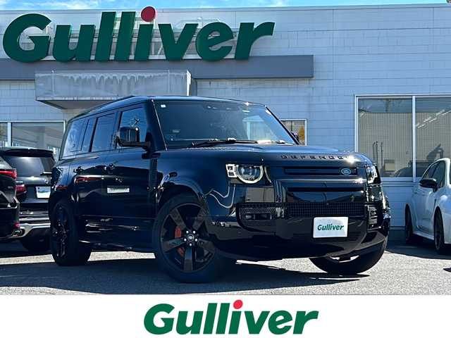 ランドローバー ランドローバー ディフェンダー 110X 三重県 2024(令6)年 3.3万km 黒 4WD/ターボ/前方衝突警告/レーンアシスト/パノラマサンルーフ/MERIDIANサウンドシステム/純正11.4型ナビゲーション/【Bluetooth/スマホ連携】/360°ビューカメラ/ETC/前後ドライブレコーダー/デジタルインナーミラー/ヘッドアップディスプレイ/アダプティブクルーズコントロール/レザーシート/D/N席パワーシート/D/N席シートヒーター/1列目/2列目シートヒーター/マトリクスLEDヘッドライト/275/46R22インチ純正AW/背面タイヤ/ルーフレール/サイドステップ/プッシュスタート/スマートキー/スペアキー/純正フロアマット