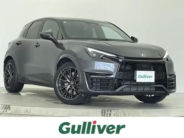 レクサス ＬＢＸ モリゾウ RR 宮城県 2025(令7)年 0.8万km グレーＭ 純正コネクティッドナビ/黒レザーシート/パノラミックビューモニター/ヘッドアップディスプレイ/ブレインドスポットモニター/リアクロストラフィックアラート/プリクラッシュセーフティ/オートハイビーム/クリアランスソナー/安心降車アシスト/運転席パワーシート/パワーバックドア/ビルトインETC2.0/フルセグTV/スマートフォン連携/レッドブレーキキャリパー/12.3インチTFT液晶式メーター/EXPERTモード/専用鋳造19インチAW/禁煙車