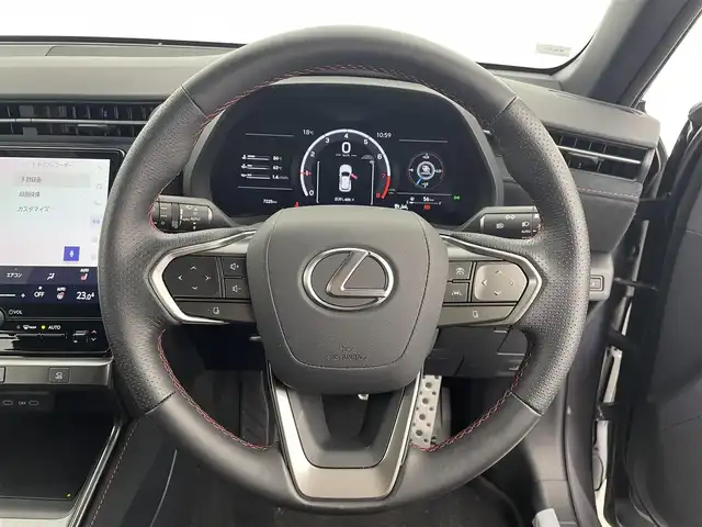 レクサス ＬＢＸ モリゾウ RR 宮城県 2025(令7)年 0.8万km グレーＭ 純正コネクティッドナビ/黒レザーシート/パノラミックビューモニター/ヘッドアップディスプレイ/ブレインドスポットモニター/リアクロストラフィックアラート/プリクラッシュセーフティ/オートハイビーム/クリアランスソナー/安心降車アシスト/運転席パワーシート/パワーバックドア/ビルトインETC2.0/フルセグTV/スマートフォン連携/レッドブレーキキャリパー/12.3インチTFT液晶式メーター/EXPERTモード/専用鋳造19インチAW/禁煙車